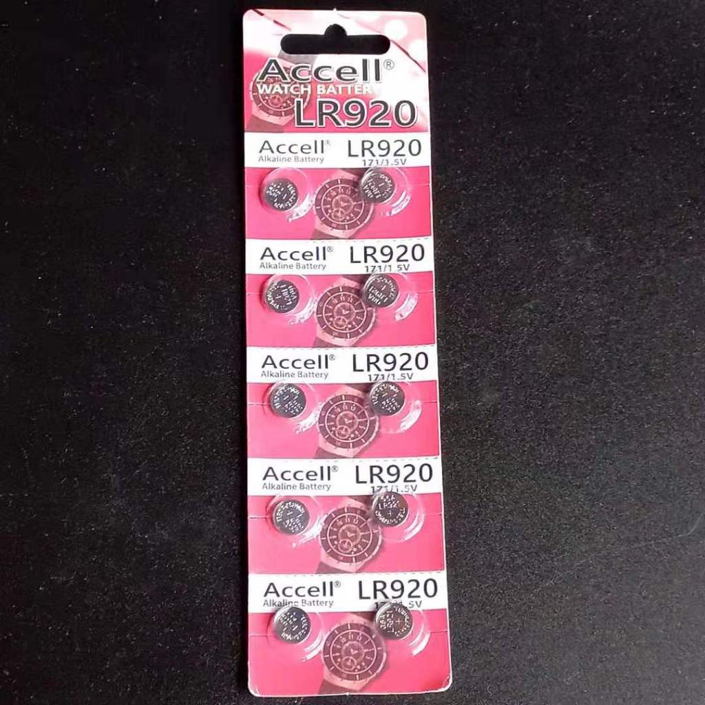 SR920SW SR920W LR921 LR920 371 171 ACCELL ALKALINE WATCH BATTERY 1.5V ...