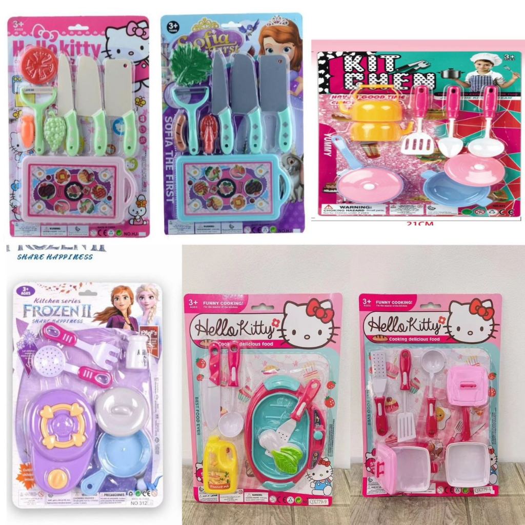 Joy Kitchen High Class Toys Set Cooking Delicious Food | Shopee Philippines