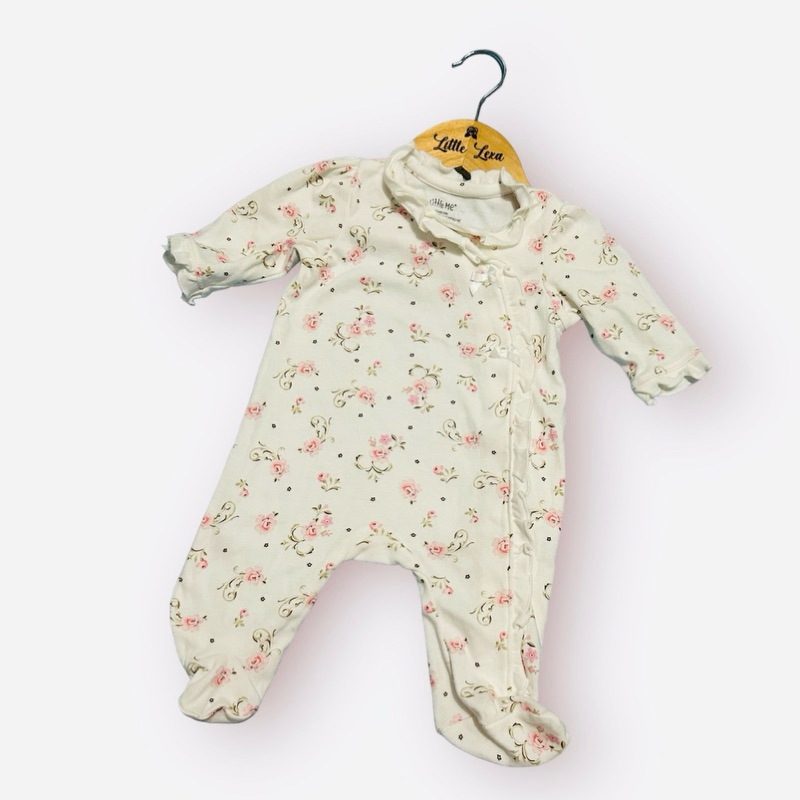 NB-9M} Little Me Cotton Frogsuit Baby Girl Shopee Philippines