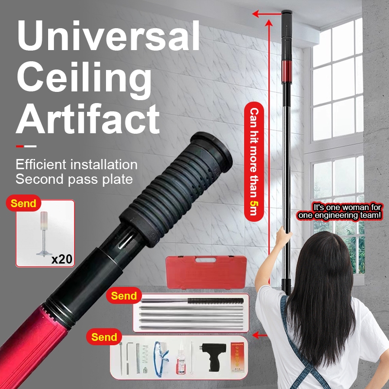 Nail Gun Heavy Duty Ceiling Concrete Extended gun Tool Steel Concrete ...
