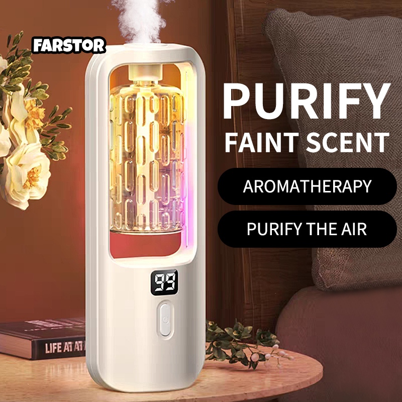 Digital Display Aroma diffuser for home Rechargeable Automatic Air ...