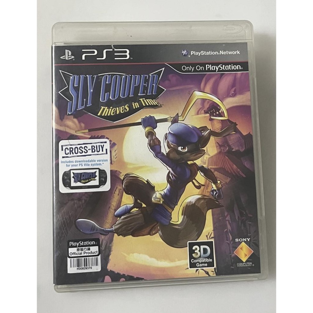 Sly Cooper: Thieves in Time Rare ps3 game R2 / R3 | Shopee Philippines