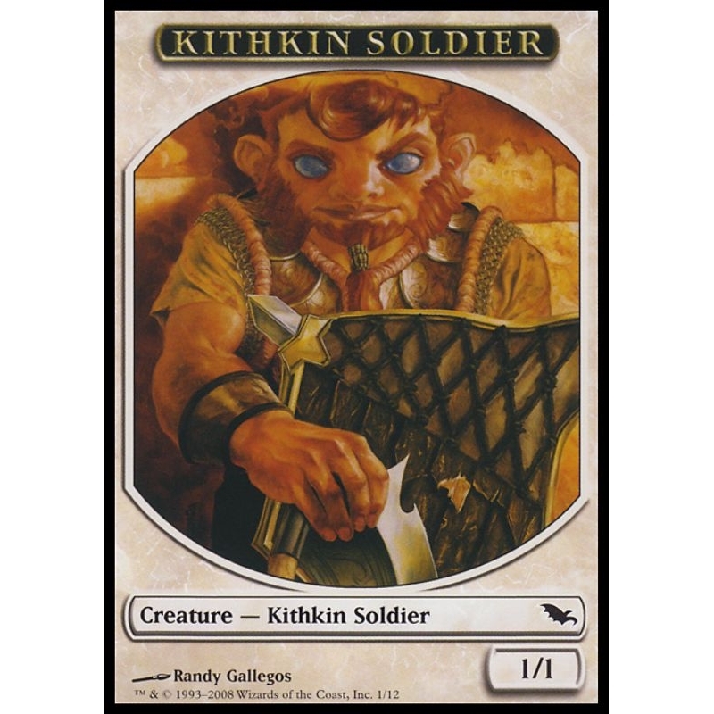 Kithkin Soldier (token) - SHM - Common - MTG Cards (WotC) | Shopee ...