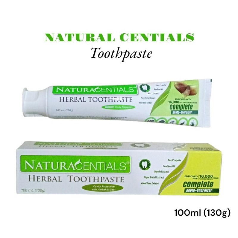 EC Natural CENTIALS Herbal toothpaste/Cavity Protection with Herbal ...