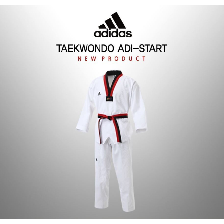 Adidas fighter taekwondo uniform on sale