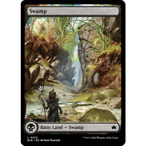Swamp Full Art Bloomburrow Shopee Philippines