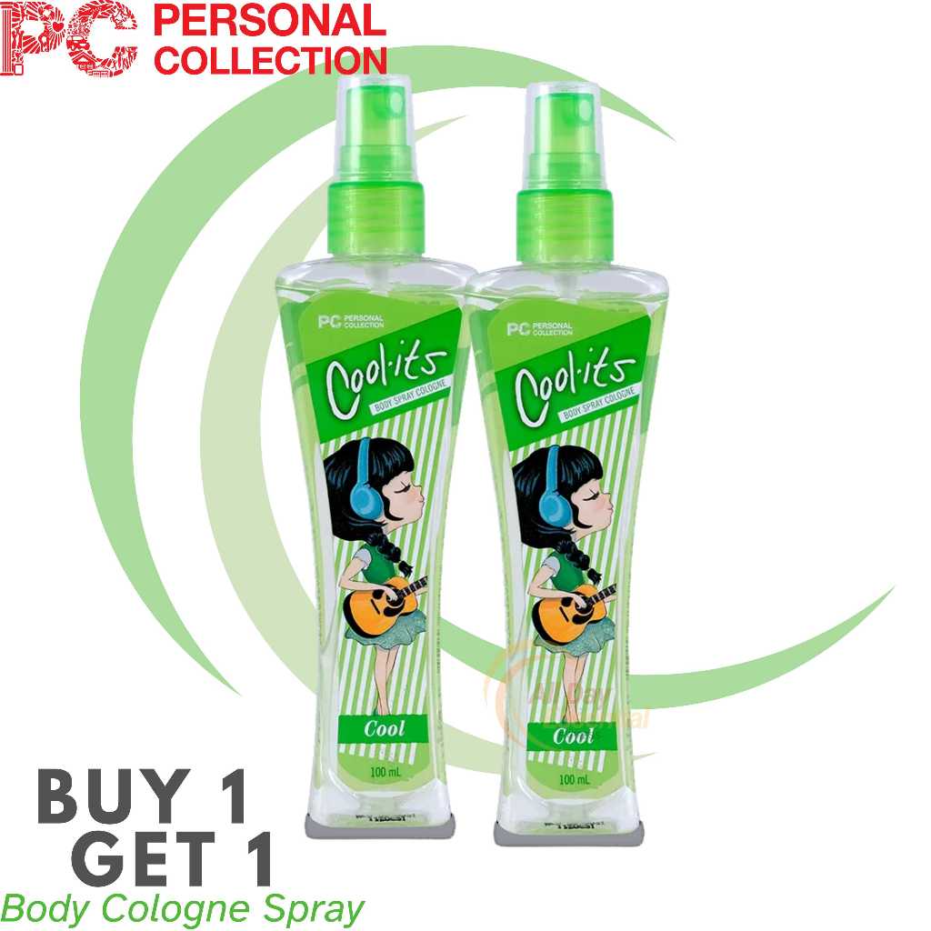 Buy 1 Take 1 Personal Collection Cool-Its Cool Body Spray Cologne 100ml ...