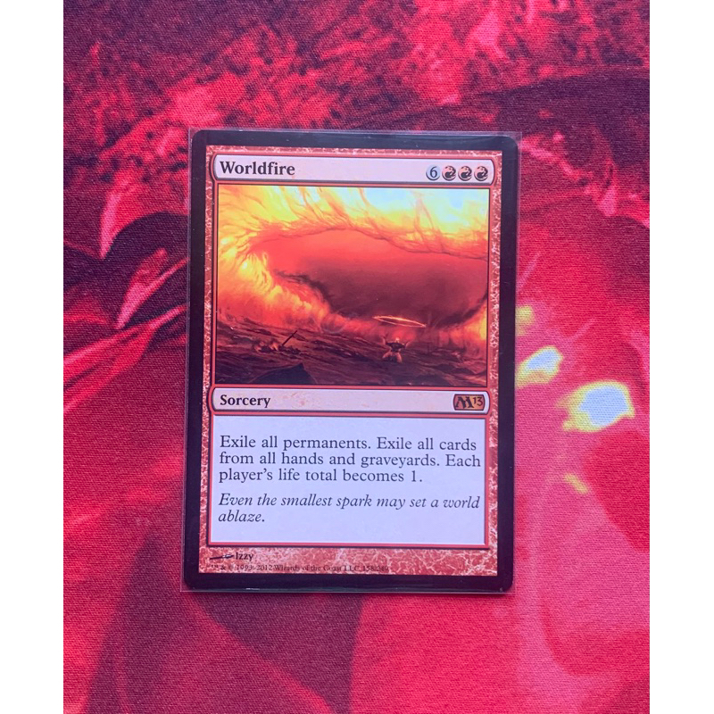 Magic the Gathering (Worldfire) Shopee Philippines