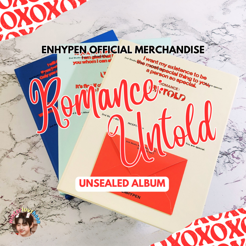 ENHYPEN Romance : Untold Unsealed Official Album - Assorted Random ...