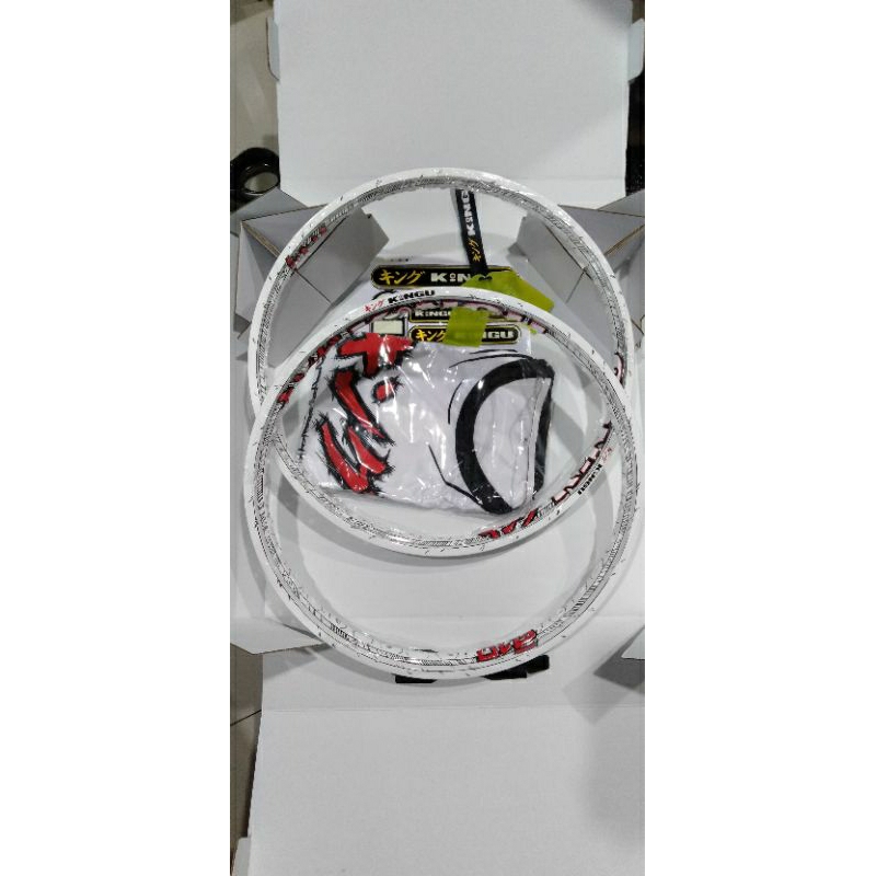 KINGU 2D RIM WHITE 1.2 X17 AND 1.4X17 | Shopee Philippines