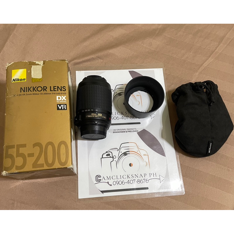 美品☆ニコン Nikon AF-S 55-200mm☆望遠レンズ☆手振れ補正つき ❤️手振れ補正❤ニコン AF-S 55-200mm VR❤望遠レンズ❤ 望遠レンズ