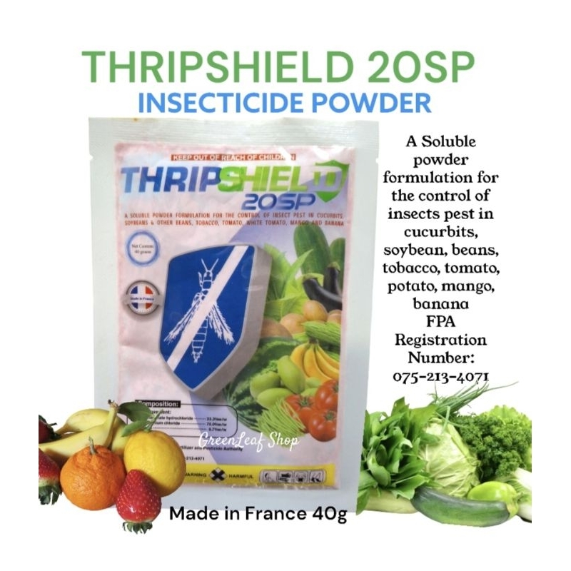 THRIPSHIELD 20SP INSECTICIDE 40g/Pack | Shopee Philippines