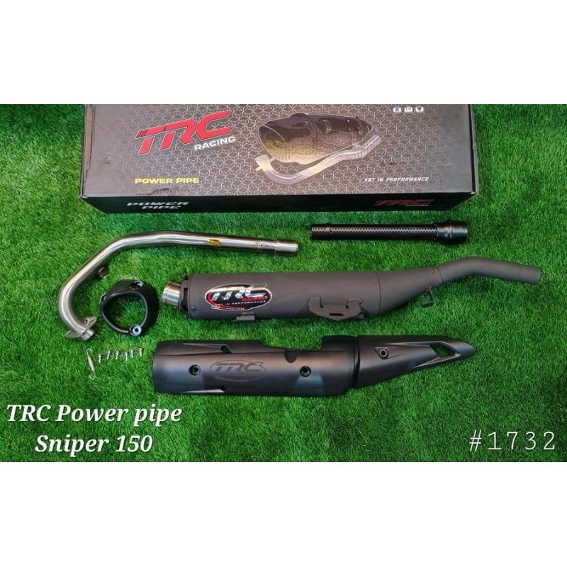 TRC POWER PIPE RACING PCX/NMAX/AEROX/SNIPER/CLICK/MIO/M3 | Shopee ...