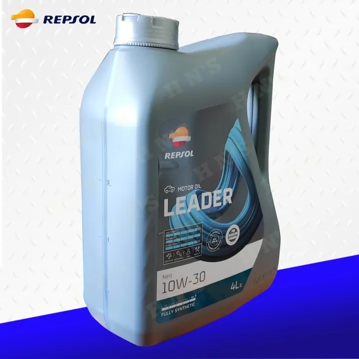 REPSOL Leader NEO 10W-30 Fully Synthetic Motor Oil 4L ( 4 Liters) for ...