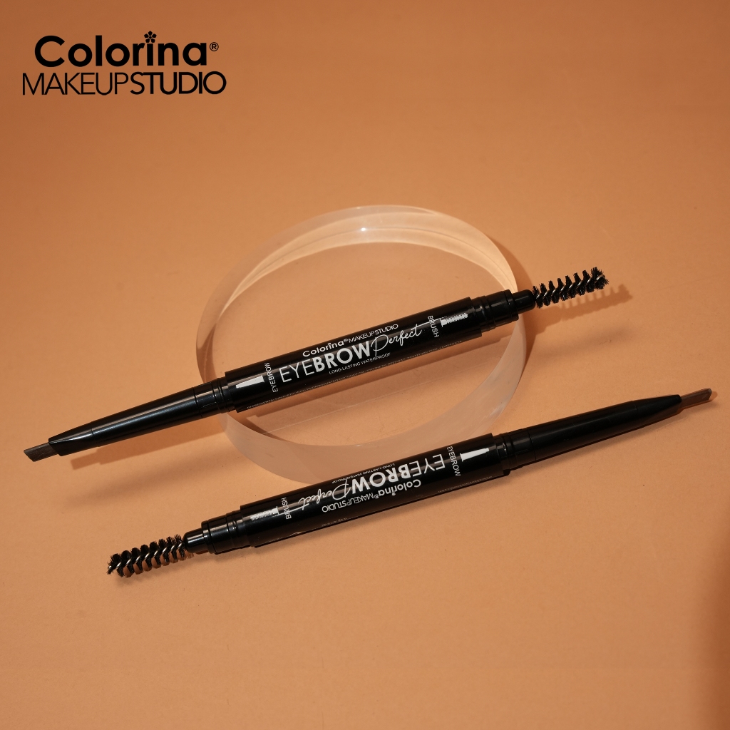 Colorina Eyebrow With Spoolie 0.3g Dark Brown | Shopee Philippines