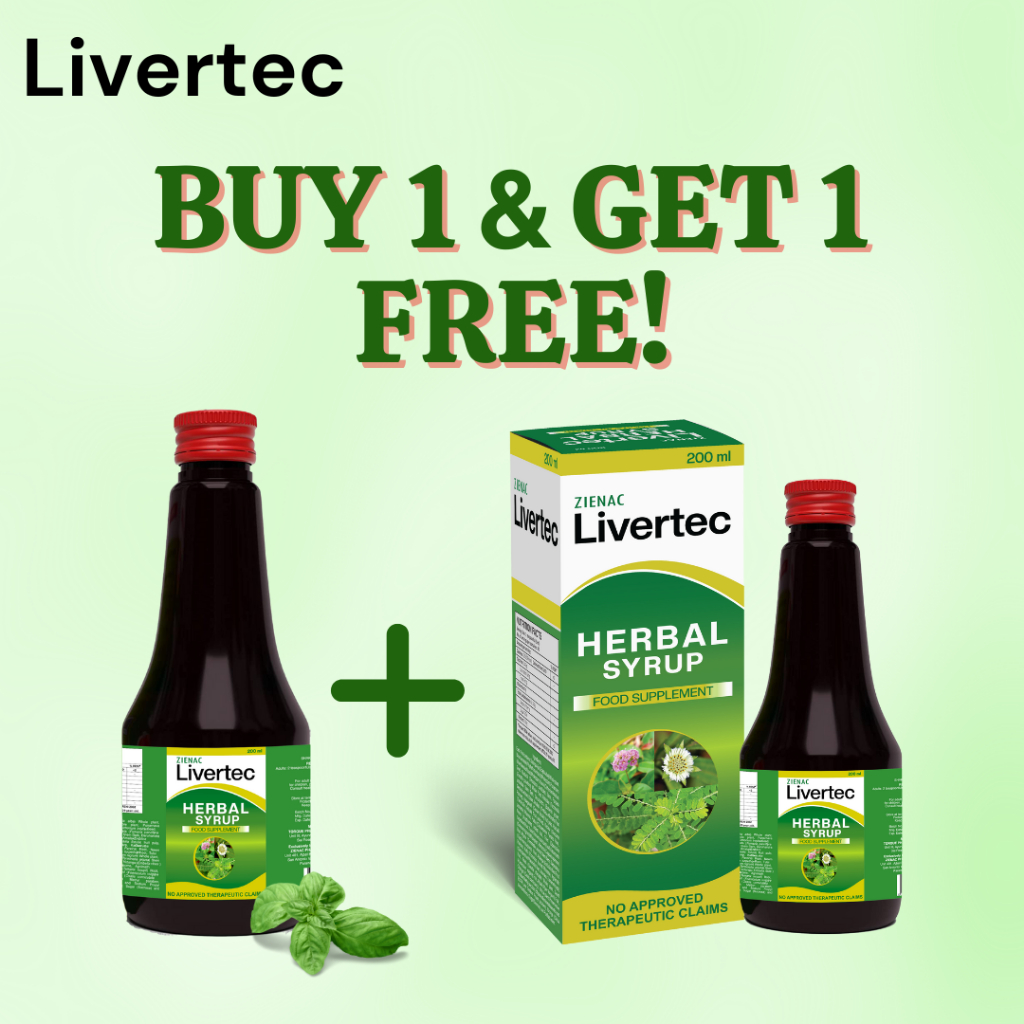 Buy 1 Get 1 Free Livetec Herbal Syrup 200ml - Liver Detox & Support ...
