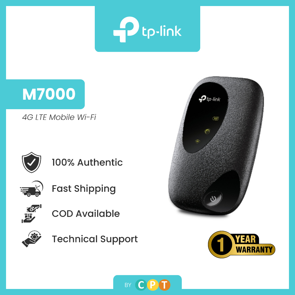 TP-Link M7000 4G LTE Mobile Wi-Fi | Shopee Philippines