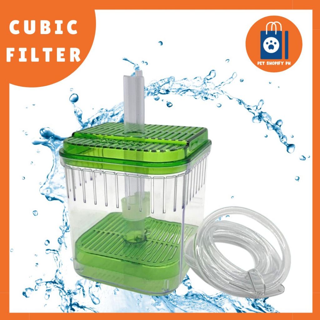 Aquarium Tank Cubic Bottom Filter BF1 Lift Tube with Hose | Shopee ...