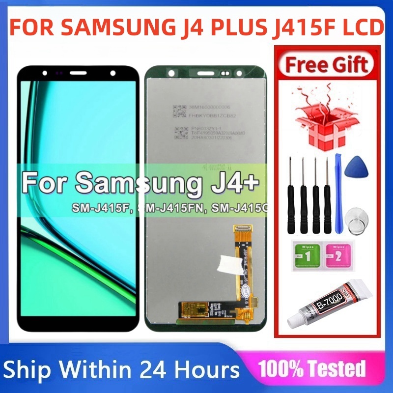 SAM J4 PLUS J415 J415F LCD WITH TOUCH SCREEN REPLACEMENT AVAILABLE FREE ...