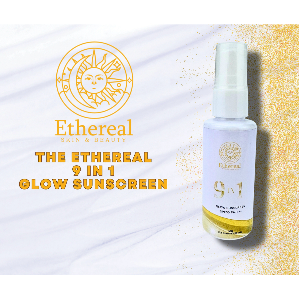 ETHEREAL 9-IN-1GLOW SUNSCREEN SPF 50 PA++++ | Shopee Philippines