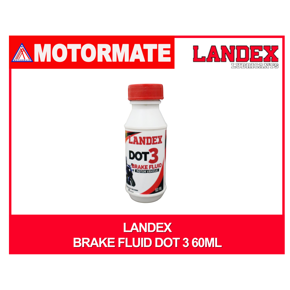 LANDEX Brake Fluid DOT3 60ML | Shopee Philippines