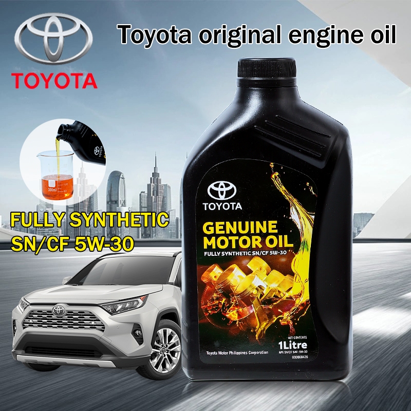 Toyota Genuine Motor 5W-30 Oil 1L(bottle) Full Synthetic Engine Oil for ...