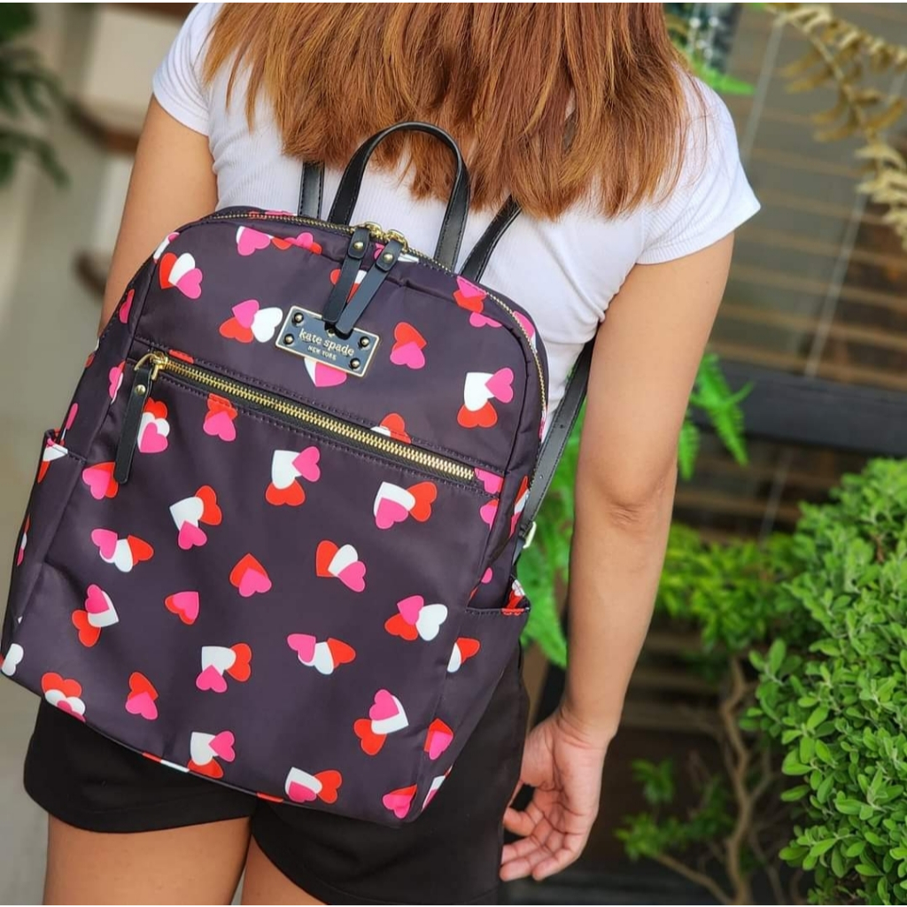 Kate spade large hilo backpack clearance