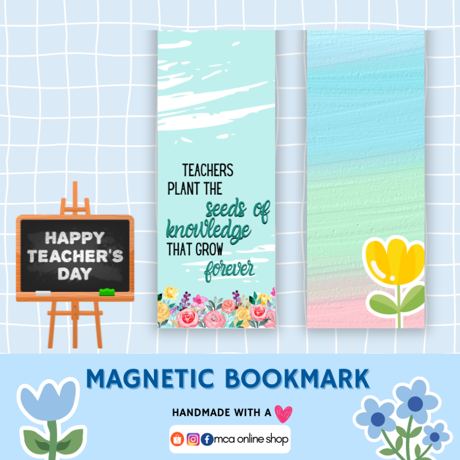 MAGNETIC BOOKMARK happy teachers day GIFT IDEA | Shopee Philippines