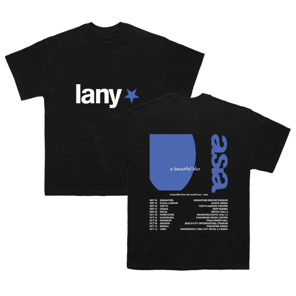 LANY A Beautiful Blur Collection Tshirt Merchandise Fan Merch