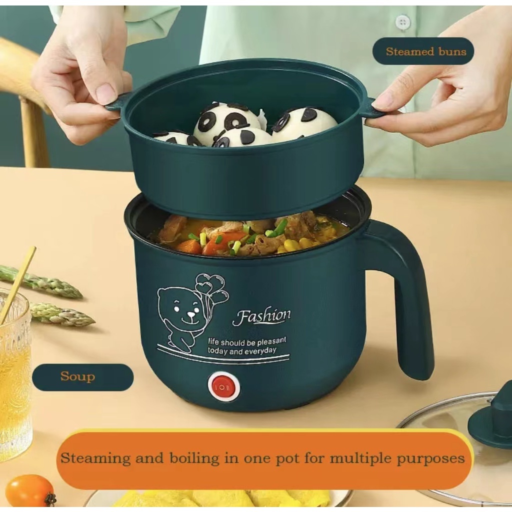 Korean 1.5L multifunctional non-stick electric steamer rice cooker ...