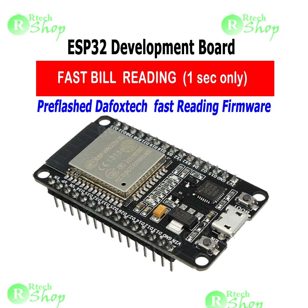 DAFOXTECH ESP32 Pre-flashed With Fox Eload Fast Read Firmware | Shopee ...