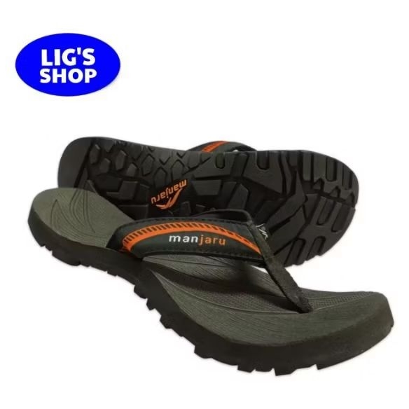 MANJARU SPEED SLIPPERS (ORANGE/BLACK) | Shopee Philippines