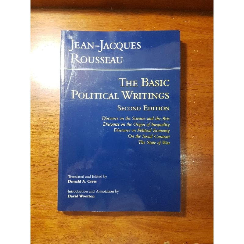The Basic Political Writings (Second Edition) by Jean-Jacques Rousseau ...