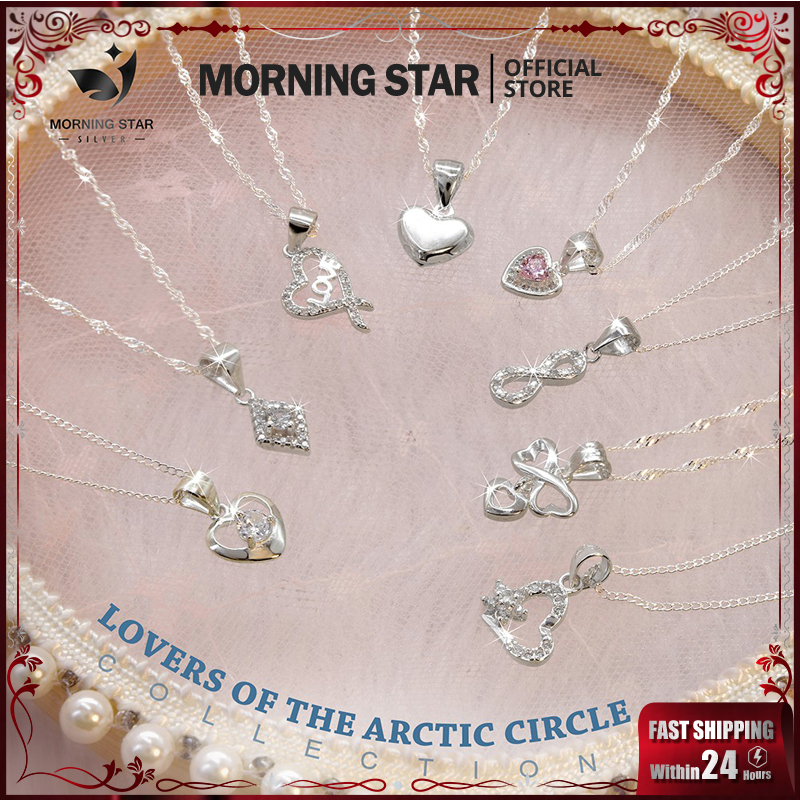 Morning Star Silver Lovers of the Arctic Circle Collections Ladies necklace Shopee Philippines