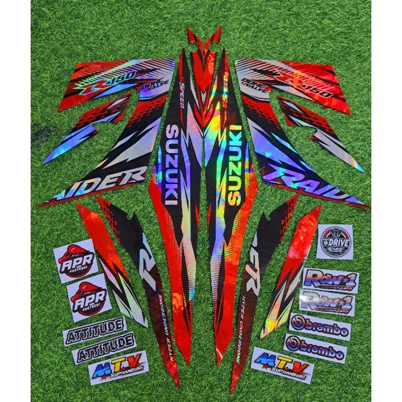 Suzuki Raider 150 Reborn Decal Sticker ((New Design)) | Shopee Philippines