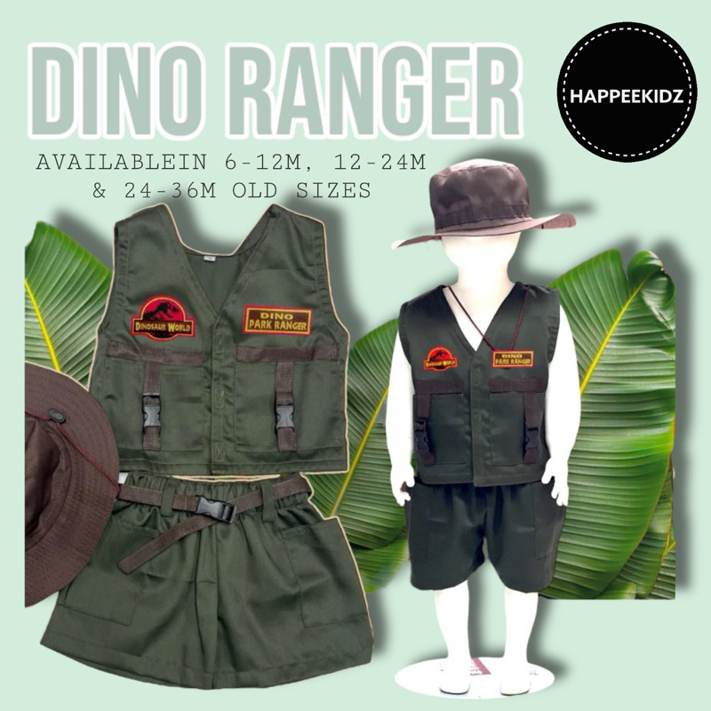 DINO PARK RANGER FORREST GREEN COLOR | Shopee Philippines