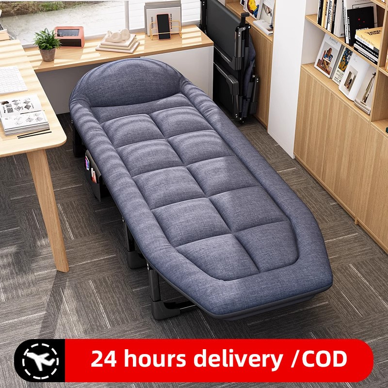 Quality Folding bed single heavy duty Sleeping Rest Bed Couch Indoor ...