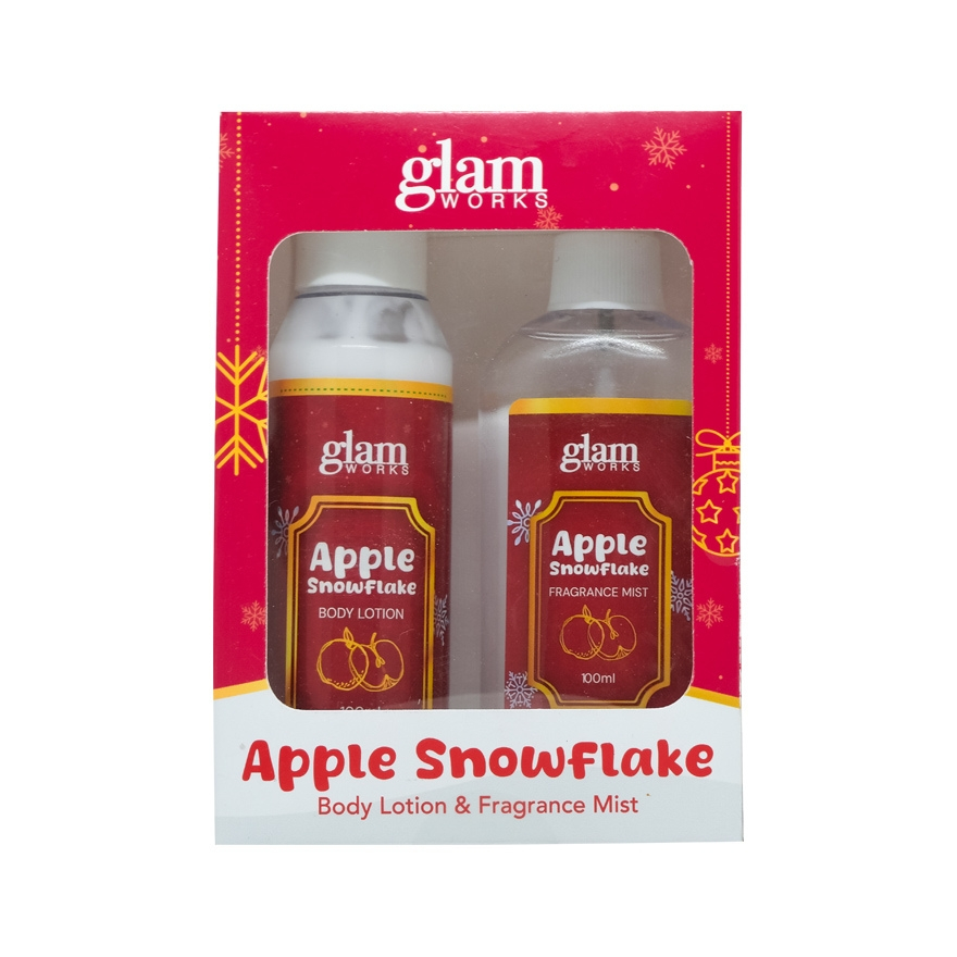 GLAMWORKS Apple Snowflake Gift Set Shopee Philippines