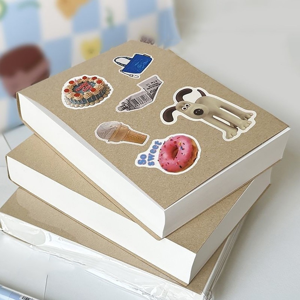 200pcs Portable Notepad Blank Thick Draft Paper Schedule Book Stickable ...