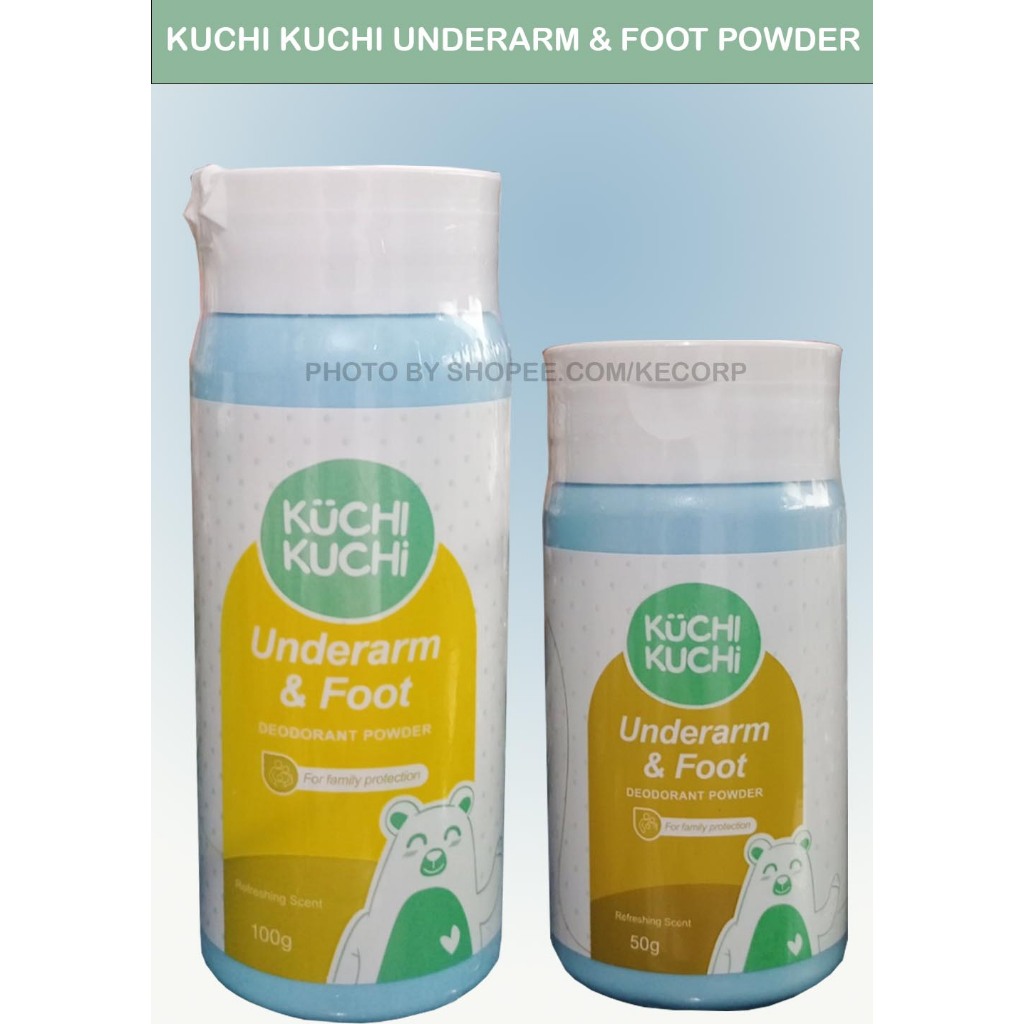Kuchi Kuchi Underarm & Foot Deodorang Powder Refreshing Scent kcS11207 ...