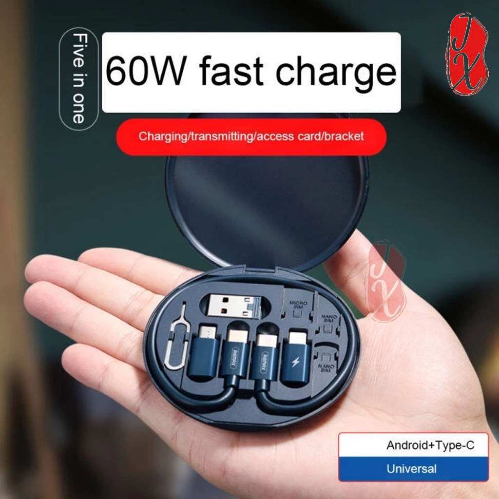 Multifunctional 60W USB Data Cable Fast Charge Line Storage Box Removal ...
