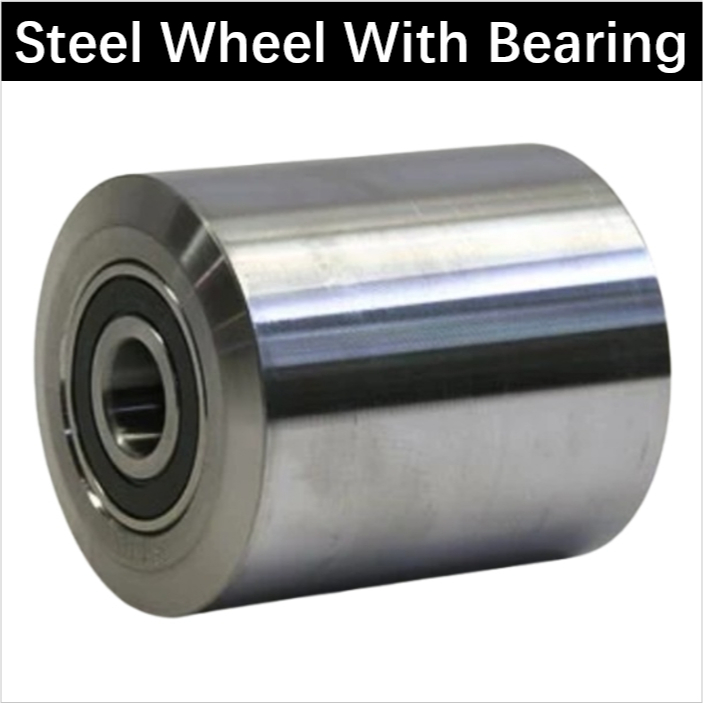 RTK Steel Wheel With Bearing Load Roller Transport Trolley Parts ...