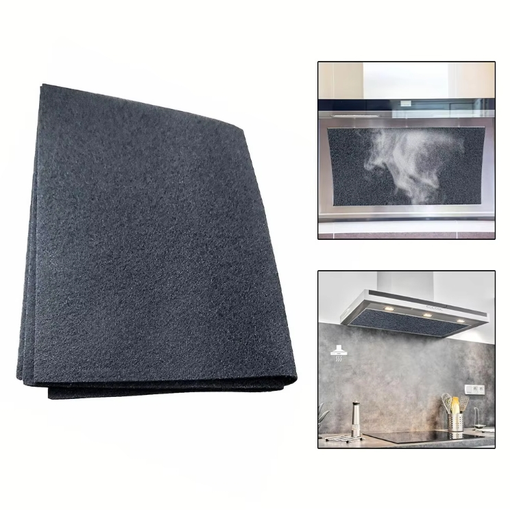 57X47cm Activated Carbon Cooker Hood Filter Charcoal Vent Filters for