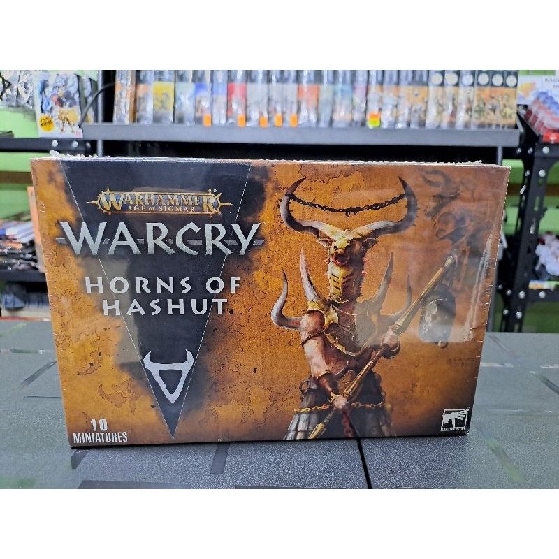 WARHAMMER AGE OF SIGMAR WARCRY HORNS OF HASHUT [NO BOX] | Shopee ...