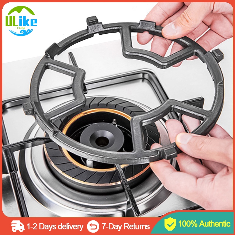 Gas Stove Non-Slip Rack Universal Cast Iron Wok Pan Support Kitchen ...