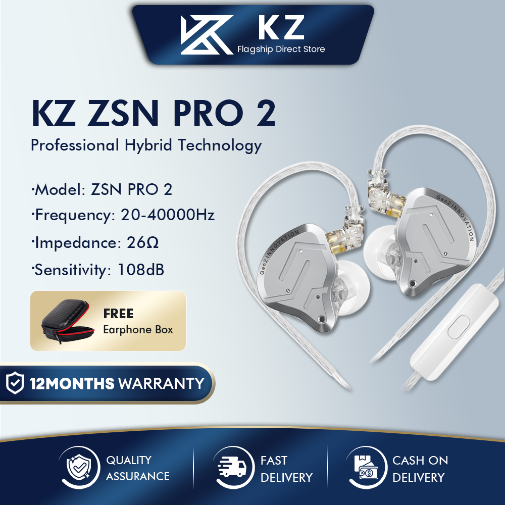 KZ ZSN Pro Hybrid Technology Newly 2024 Professional Hybrid