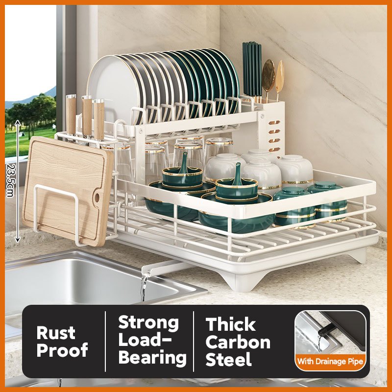 Dish Drainer Rack Dish Drying Rack Dish Cabinet Dish Rack Kitchen ...