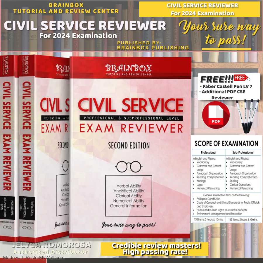 Civil Service Reviewer (For 2025 Examination) Shopee Philippines