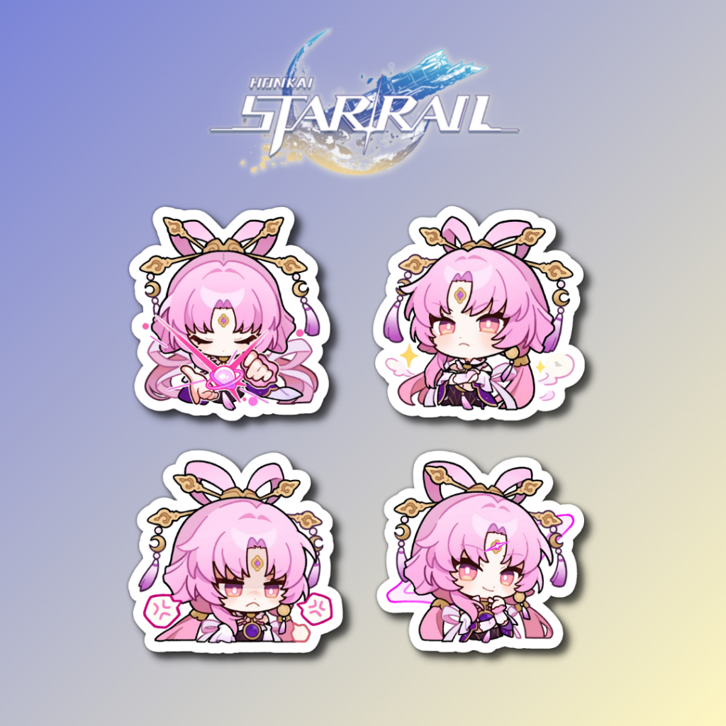 Honkai: Star Rail Fu Xuan Emoji Sticker Set (4pcs) | Shopee Philippines