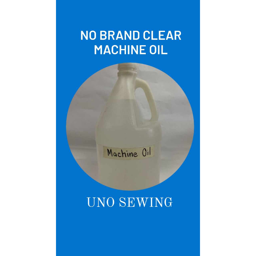 White Needle Oil for Sewing Machine ( NO BRAND AND CLEAR COLOR